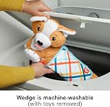Fisher-Price 3-in-1 Puppy Tummy Time Wedge with Mirror Teether Rattle HJW10 view 6