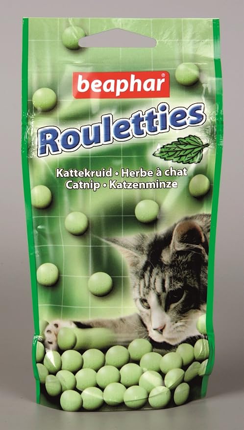 Friandises Attractives Pour Chat Rouletties Herbe A Chat Amazon Fr Animalerie