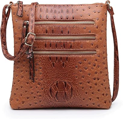 ostrich crossbody purse