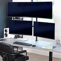 VIVO Triple Monitor Extra Tall Desk Mount for up to