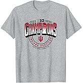 Indiana Hoosiers Big Ten Champs 2025 Football Locker Room T-Shirt