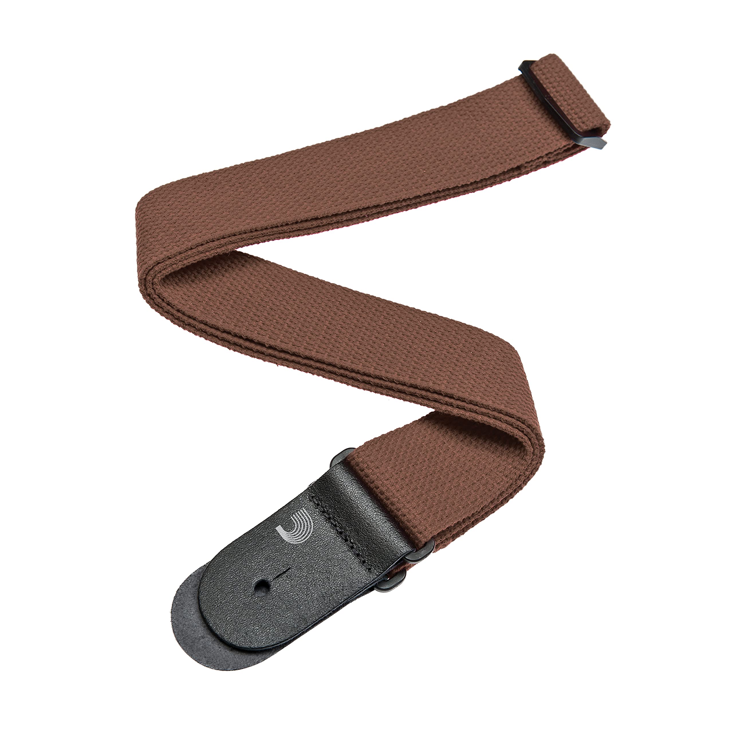 D'Addario Accessories Guitar Strap - Guitar Accessories - Electric Guitar Strap, Acoustic Guitar Strap, Acoustic Electric Guitar Strap & Bass Guitar Strap - Cotton - Brown