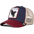 Goorin Bros. Mesh Trucker Cap, Indigo The Freedom Eagle, One Size
