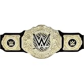 Mattel WWE Championship Title Belt, Role Play Accessory | WWE World Heavyweight Championship Role-Play &amp; Costume Piece, Leather-like Belt 3+ Feet with One-Time Adjustment​