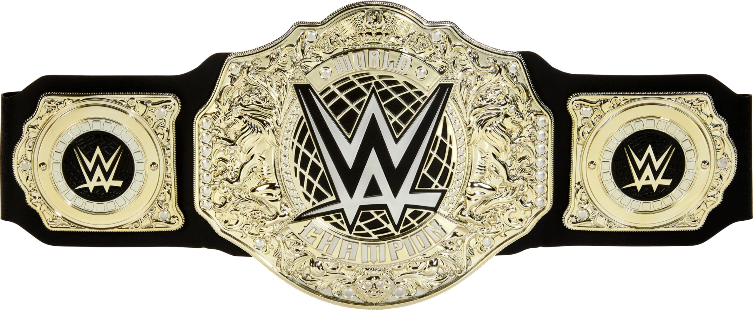 Mattel Cinturón de título del campeonato WWE, accesorio para juegos de rol
