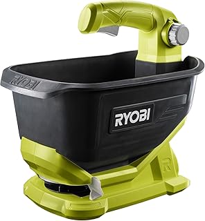 Ryobi Akku-Universalstreuer 18V, Tank 4 Liter, Streubreite einstellbar (2,5 bis 3,5 m) ohne Akku und Ladegerät – OSS1800