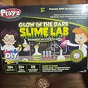 playz glow in the dark slime lab