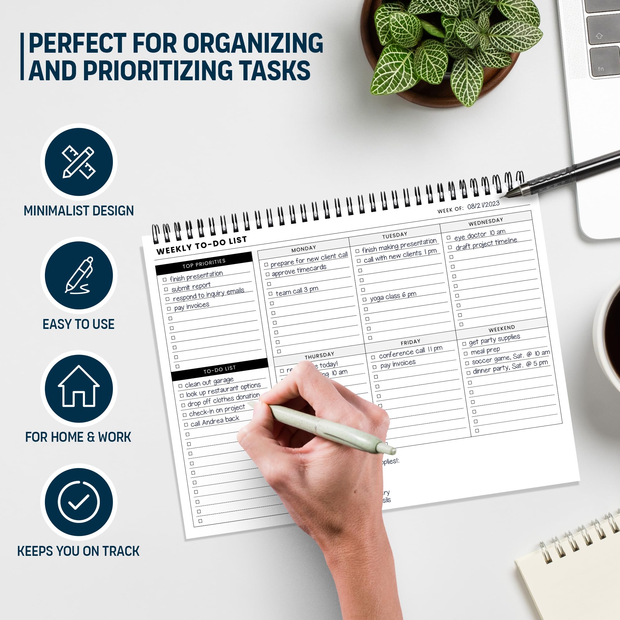 Weekly To Do List Pad