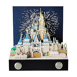MACTANO 3D Art Memo Pad, Rip-Away Castle Paper