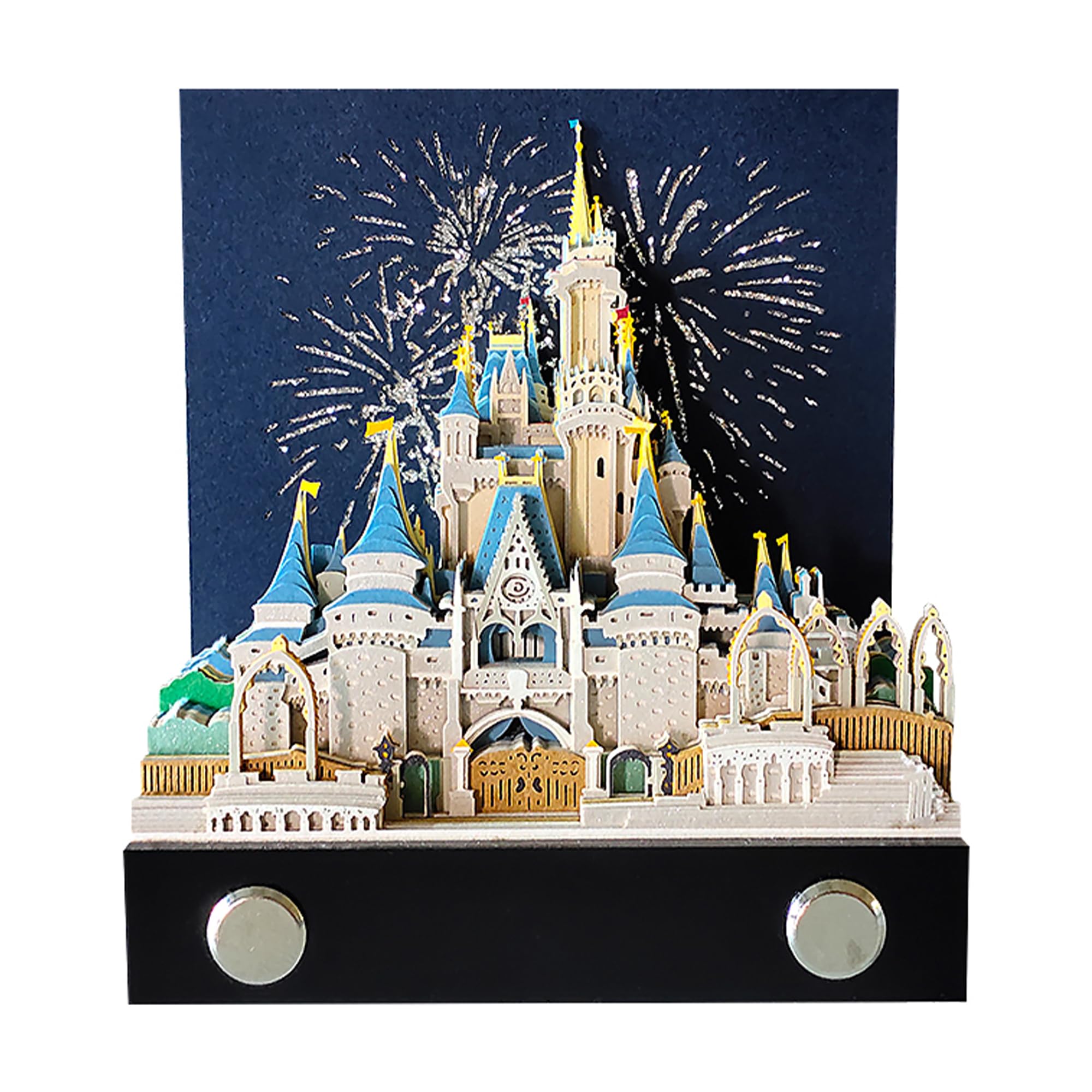 MACTANO 3D Art Memo Pad, Rip-Away Castle Paper