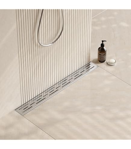 Drenaje De Ducha Decorativo Oatey Designline - Champán Bronce Cuadrado - Modelo 7013911