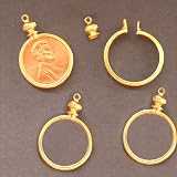 BeadExplosion Canadian Penny / 1 Cent Coin Holder Bezel