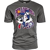 Blue 84 NBA Unisex-Adult NBA Officially Licensed T-Shirt Ringspun Slam Mascot Black