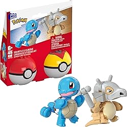 MEGA Pokémon Building Toys Set Squirtle & Cubone
