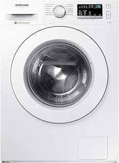 Samsung WW70J44A3MW/EG Waschmaschine Frontlader / 7kg / 85 cm Höhe / ECO-Trommelreinigung / Smart Check / Vollwasserschutz / Digital Inverter Motor