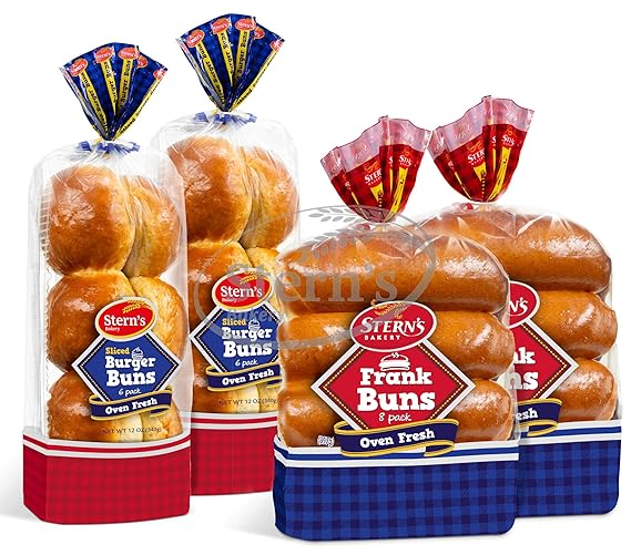 Hot Dog Buns & Hamburger Buns Combo Package, AllTime American Classic