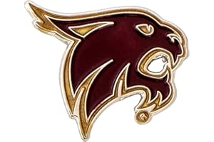 Desert Cactus Texas State University Lapel Pins TXState Bobcats Logo Enamel Made of Metal (Pin A)