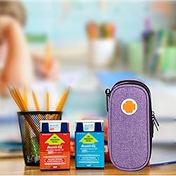 CURMIO Double Layer EpiPen Carrying Case, Portable
