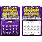 Will You Be My Godmother Card Proposal - Fun Unique Godmother Proposal Gift - Will you be my Godparents - Cards for God Mother - Set of Two Surprise Scratch Off Tickets