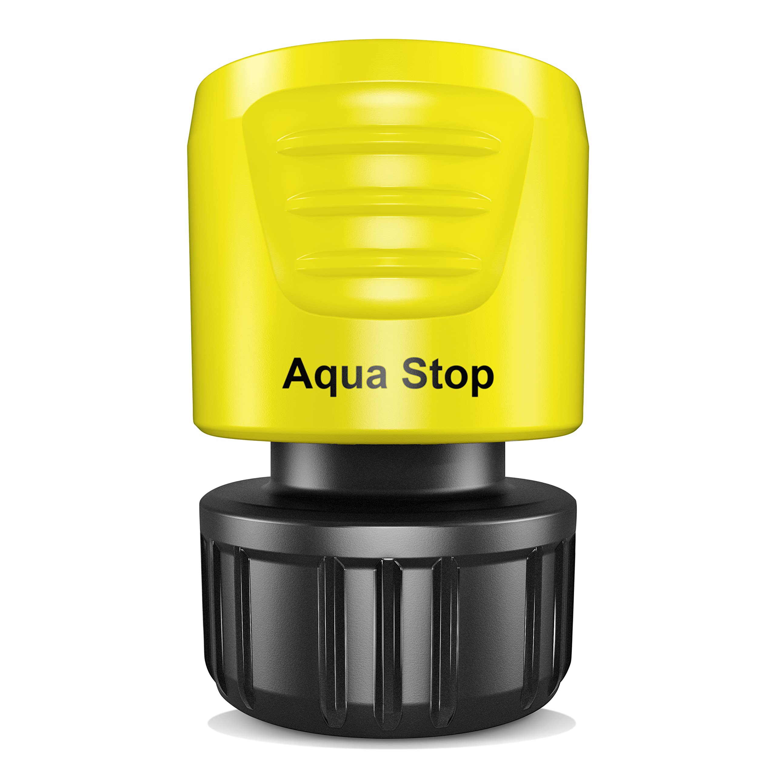 Kärcher Female Pipe Fitting in Hard Plastic with AquaStop Technology, for Garden Hoses with Diameter 1/2" - 5/8", AquaStop System to Prevent Spills