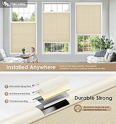 LazBlinds No Tools No Drill Cordless Cellular