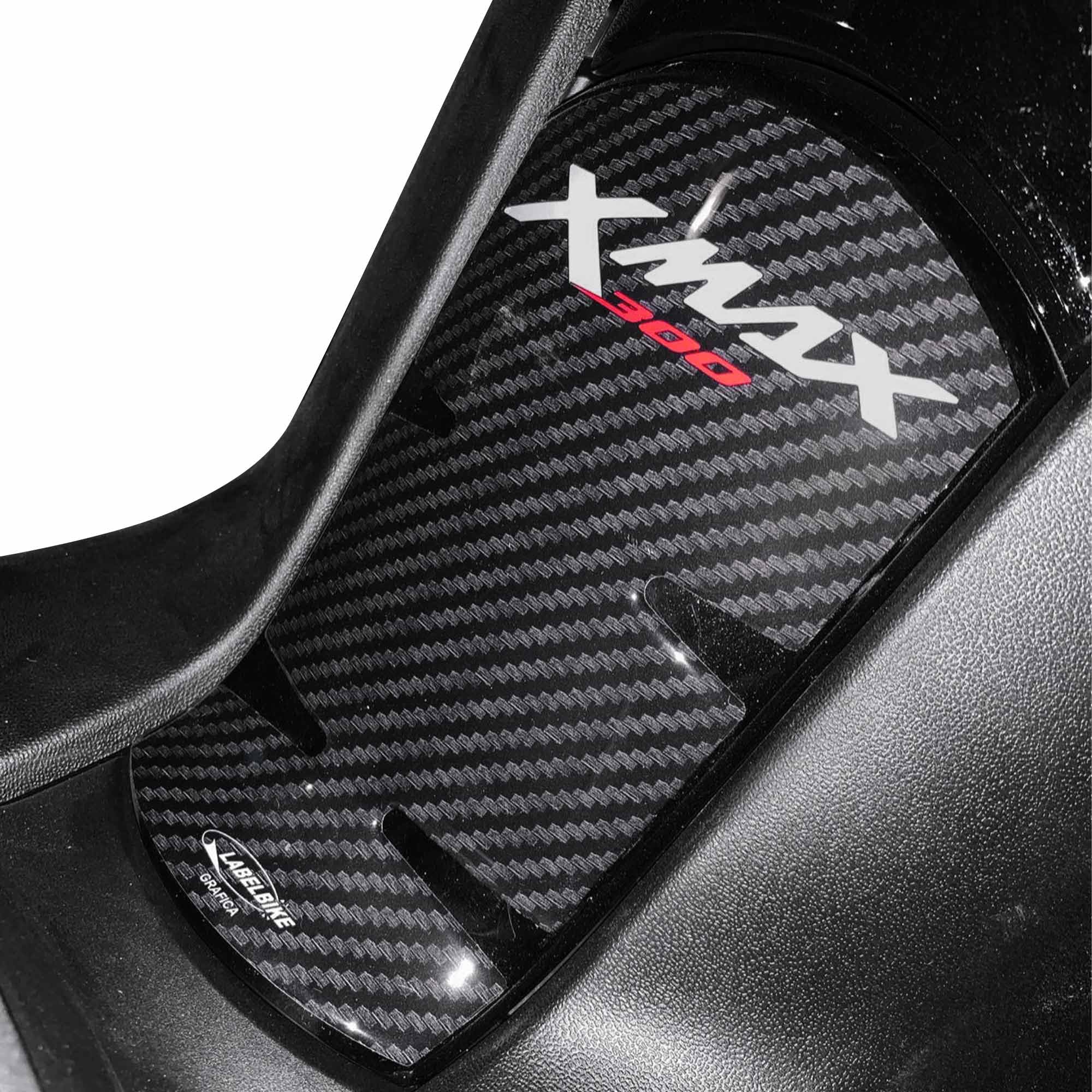 labelbike - 3D Sticker Motorcycle Fuel Tank Pad Protection and Decoration in Resin compatible with YAMAHA XMAX 300