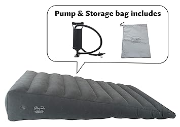 Obbomed Hr 7690 Extra Large Inflatable Bed Wedge Pillow Pump
