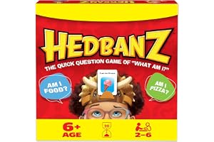 Hedbanz 2023 Edition Cards Picture Guessing Board Game- Family Games | Games for Family Game Night| Kids Games | Card Games f