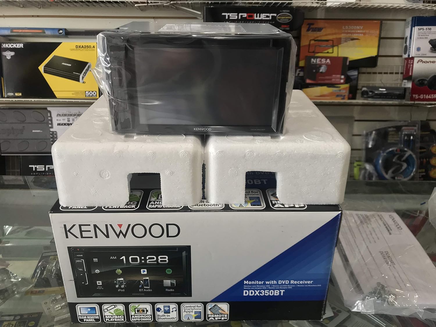 Kenwood DDX350BT 6.2" DVD Receiver w/Bluetooth