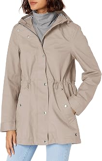 Joules Shoreside Women's Waterproof Jacket - Ivory