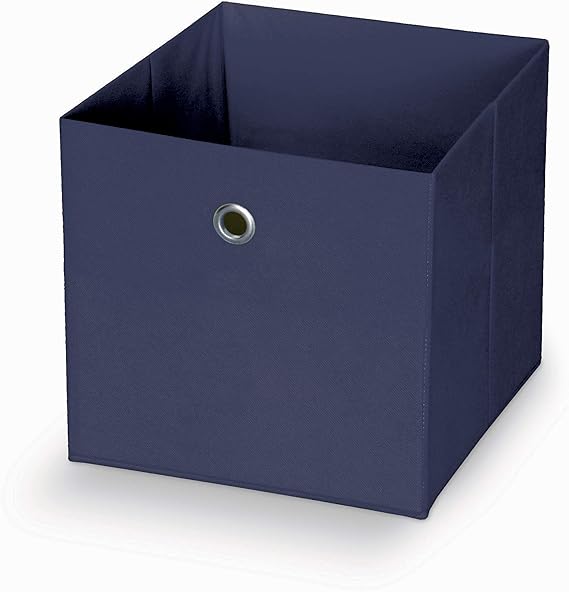 Domopak Living Cube Container 30x30x30 blue Amazon.co.uk Kitchen & Home