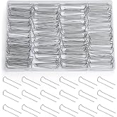 Yizzvb 200 Pcs Floral Pins, 1.7 Inch Shaped Fork Pins Supplies U-Pin | 1.7 Inch U Pins Greening Fern Clips for Floral Picks foam Double Blocking Pins Fabric Quilting Craft, Diy Sewing Projects