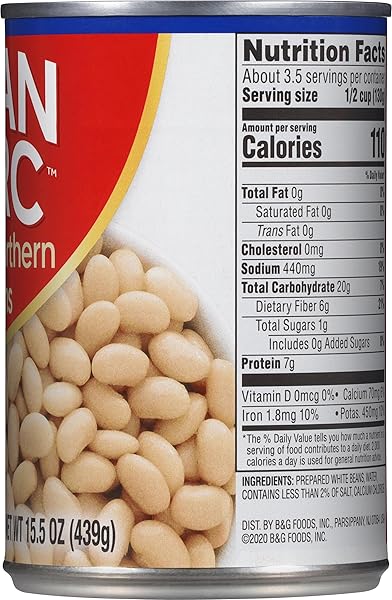 JOAN OF ARC BEANS, GREAT NORTHERN, 15.5 OUNCE