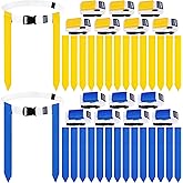 MIUONO Flag Football Belts, Set of Flag Football Flags for Kids Adults, and Youth, Adjustable Flag Football Set 14 Players