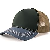 FURTALK Trucker Hat Structured Front Baseball Cap Lightweight Soft Mesh Snapback Hats for Men Women