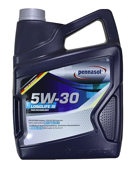Pennasol Motoröl Longlife III SAE 5W-30, 5 Liter