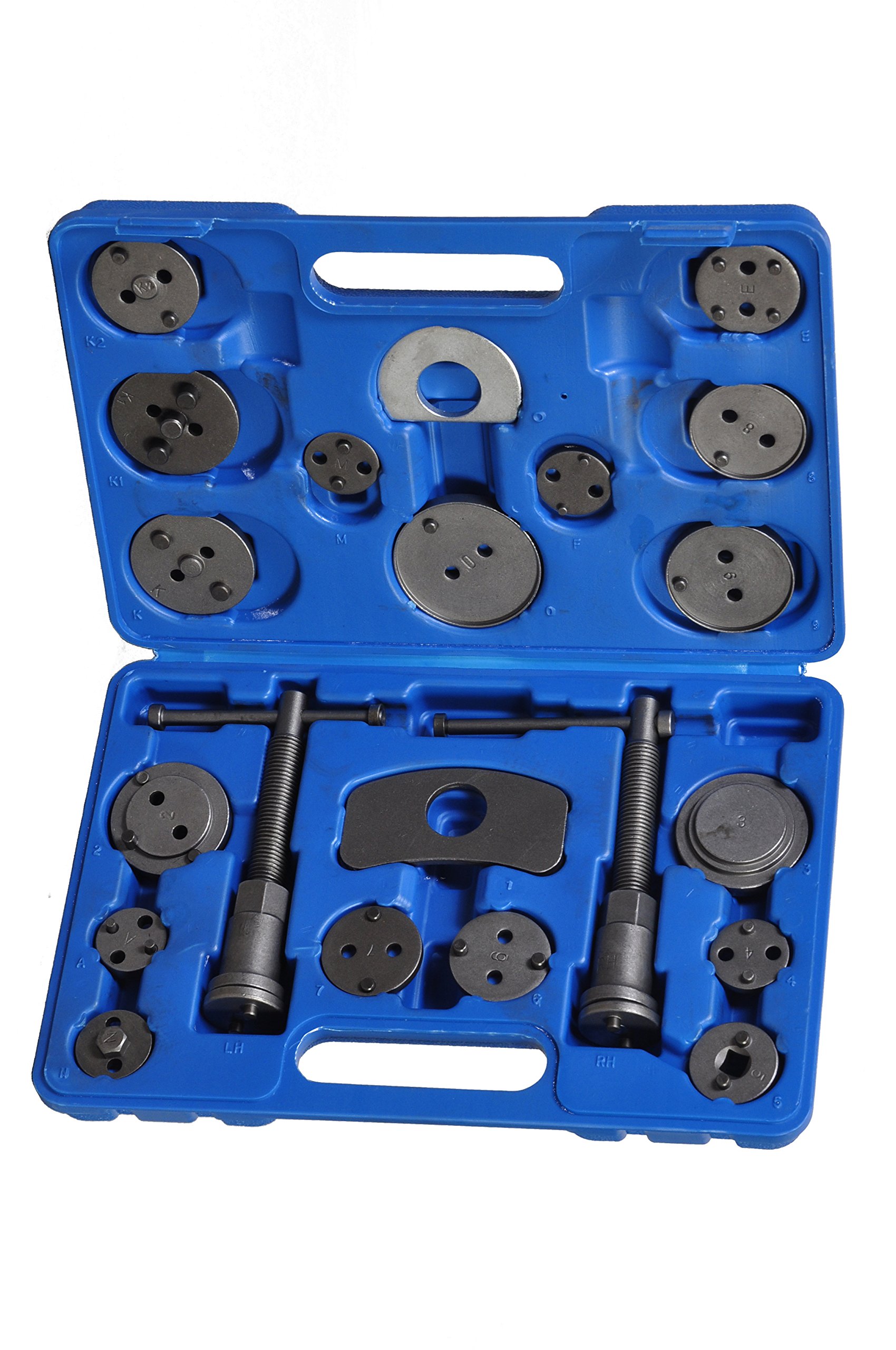Tech Traders® BRAKE CALIPER PISTON REWIND WIND BACK TOOL KIT 21PCS