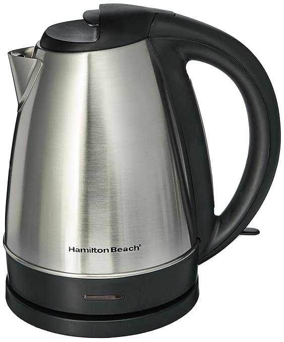Hamilton Beach 40989e Stainless Steel Electric Cordless Kettle 7.2 CUP (1.7 liters) Review