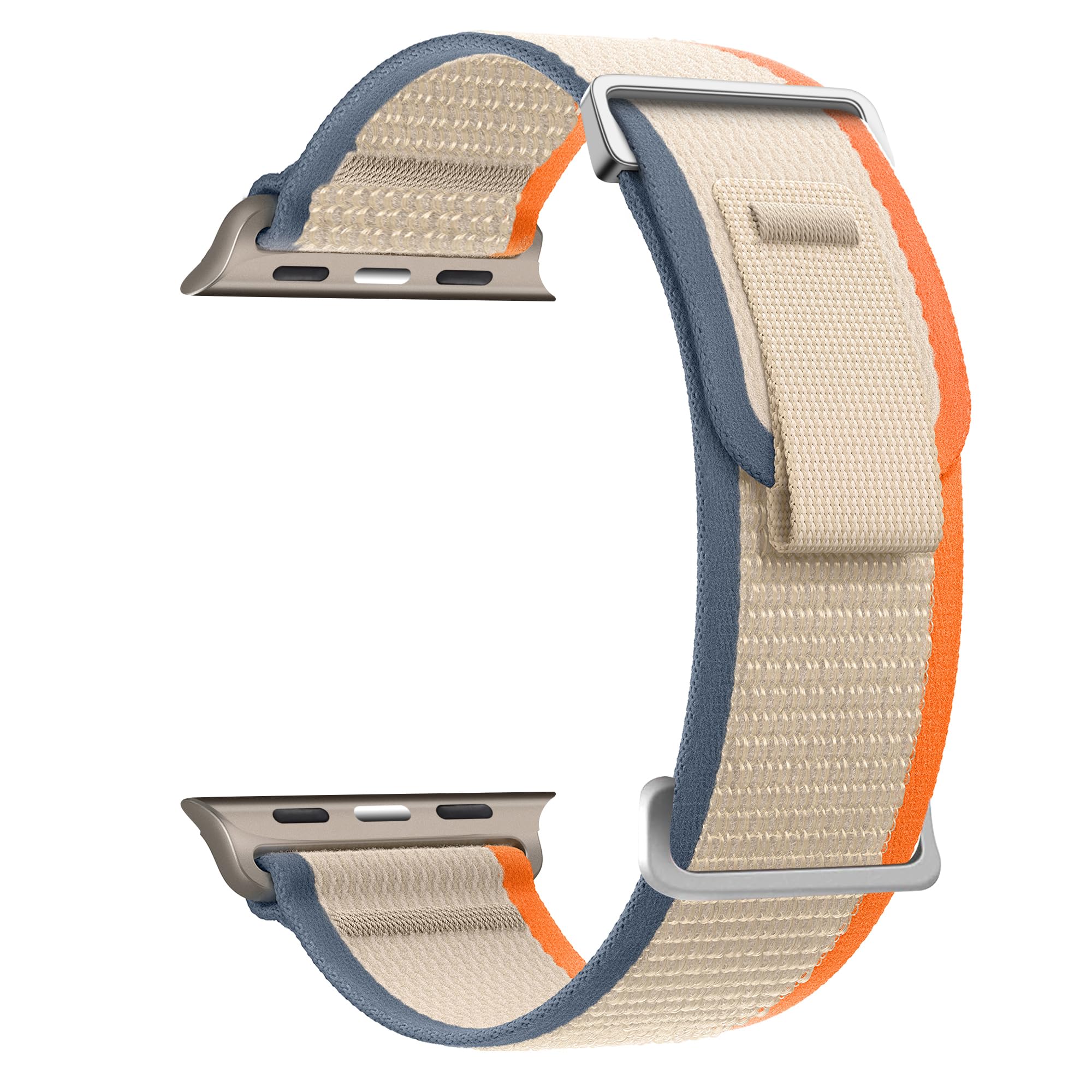 Trail Loop Sport Band - Compatible with Apple Watch Ultra 2/Ultra 49mm,Series 10 46mm 9 8 SE2 7 6 SE 5 4 3 2 1 45mm 44mm 42mm for Men Women,Soft Woven Nylon Strap