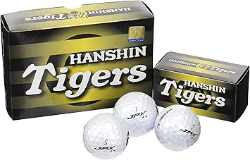 Amazon Mizuno ミズノ ゴルフボール 6個入り 阪神タイガース 1gjratp ロゴプリント 6p Mizuno ミズノ ゴルフボール