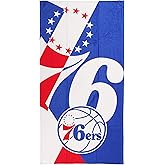 Northwest Philadelphia 76ers 30 x 60 inch Beach Towel, Puzzle Design