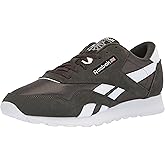 Reebok Men's Classic Nylon Walking Shoe, sf-Dark Cypress/White, 3 M US