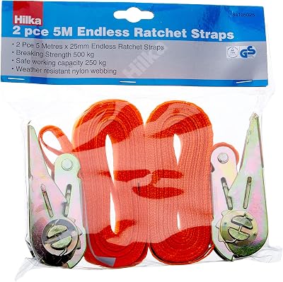 Hilka 2PC Endless Ratchet Strap