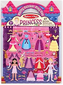 Melissa & Doug Puffy Sticker Play Set - Princess