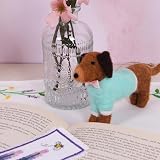 Trimits Dachshund Needle Felting Craft Kit with Roving Wool & Instructions view 4