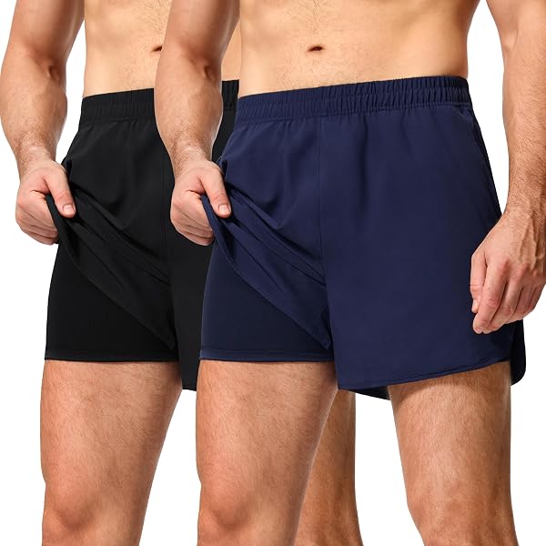 Nepest Men's 5'' Athletic Running Shorts With Botswana