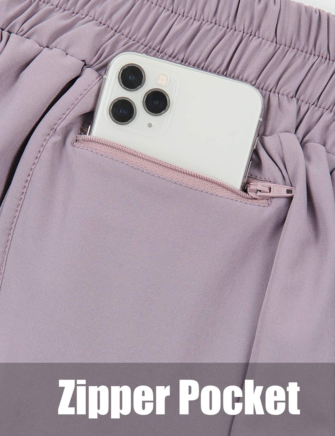 Blooming Jelly Womens Quick-Dry Running Shorts Sport Layer Elastic Waist Active Workout Shorts with Pockets 1.75": Clothing
