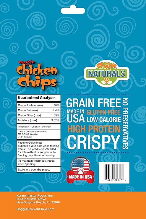 naturals doggie chicken chips