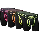 Amazon.com: Aeropostale Calzoncillos boxeador para hombre, paquete de 4  calzoncillos de algodón : Ropa, Zapatos y Joyería