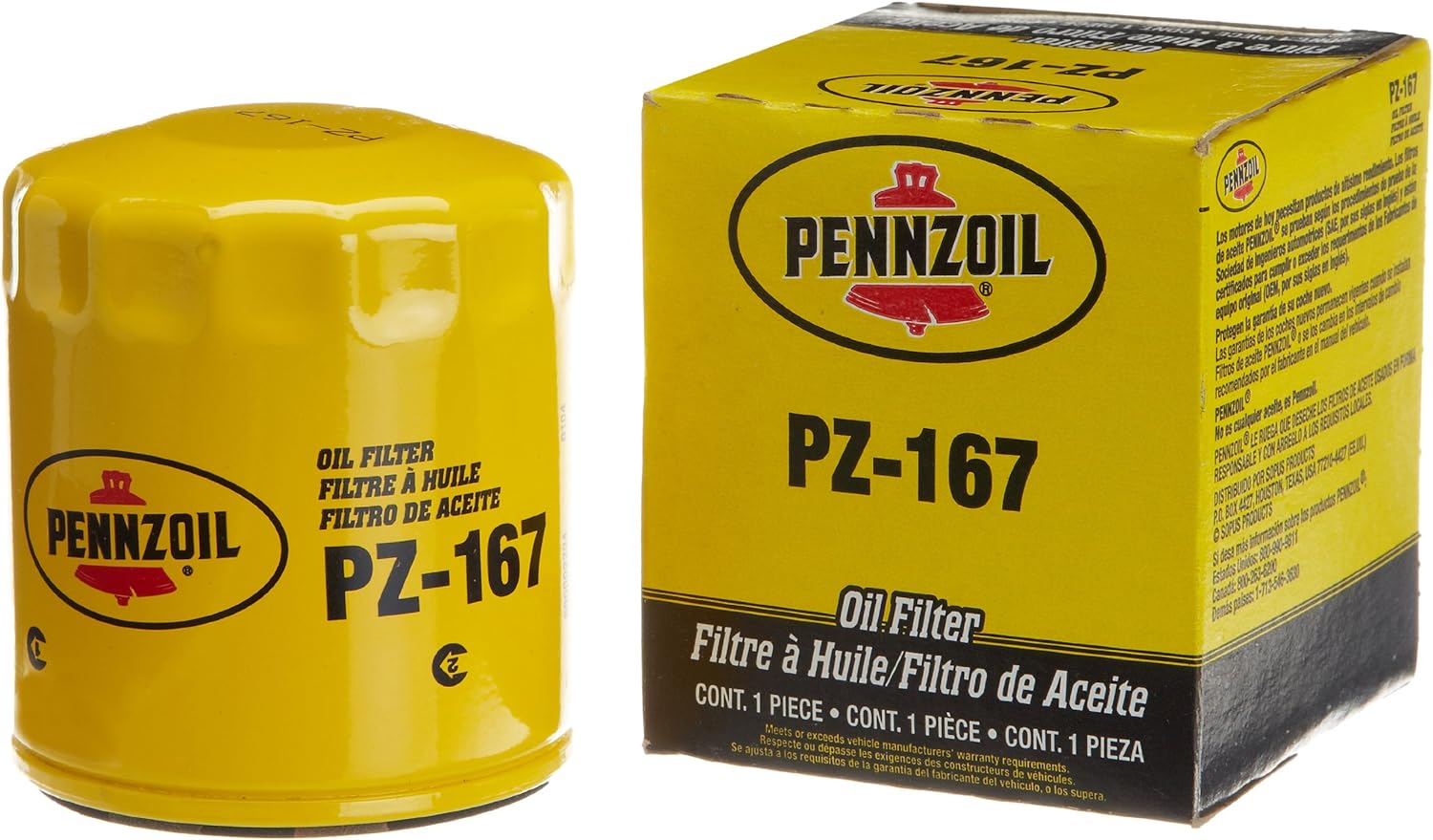 Pennzoil PZ-167 Regular Spin-on Oil Filter